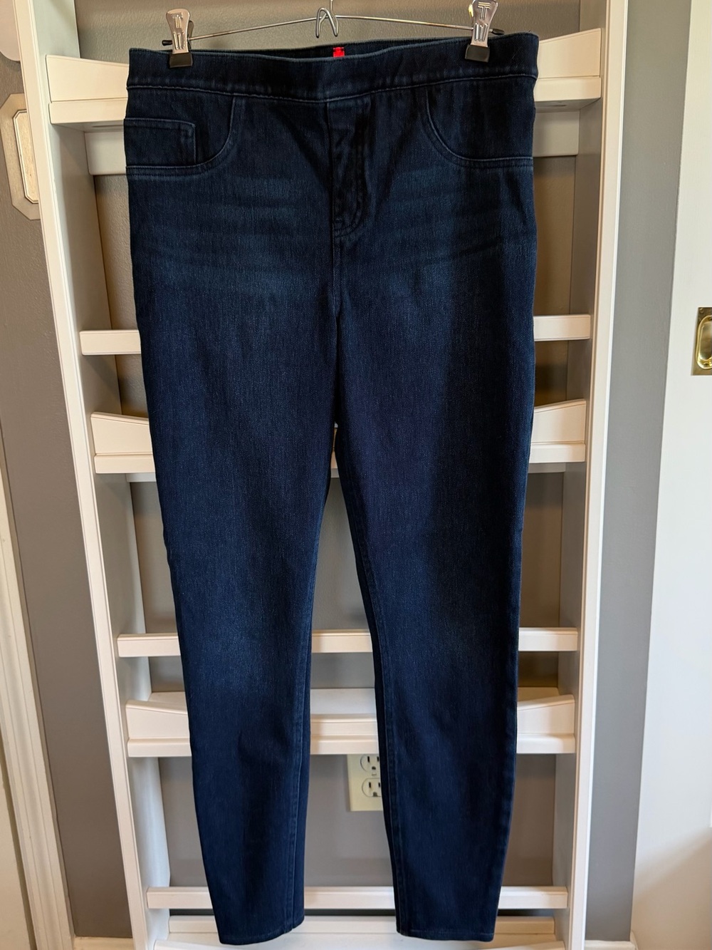 Spanx Jean-ish Ankle Leggings, Size L